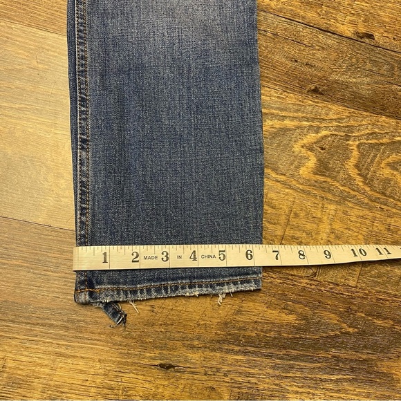 Abercrombie & Fitch Ultra High Rise Ankle Straight Distressed Curve Love 25/0S - Picture 5 of 10